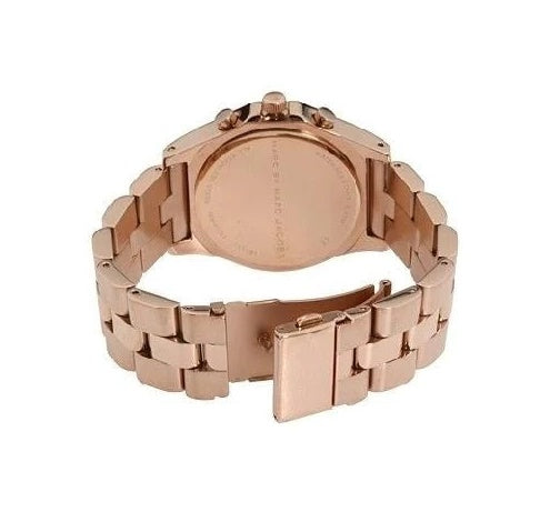 Marc Jacobs Blade White Dial Gold Steel Strap Watch for Women - MBM3075 Buy Now By Marc Jacobs