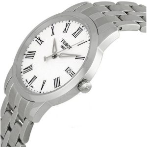 Tissot T Classic Dream White Dial Silver Steel Strap Watch for Men - T033.410.11.013.01 Buy Now By Tissot