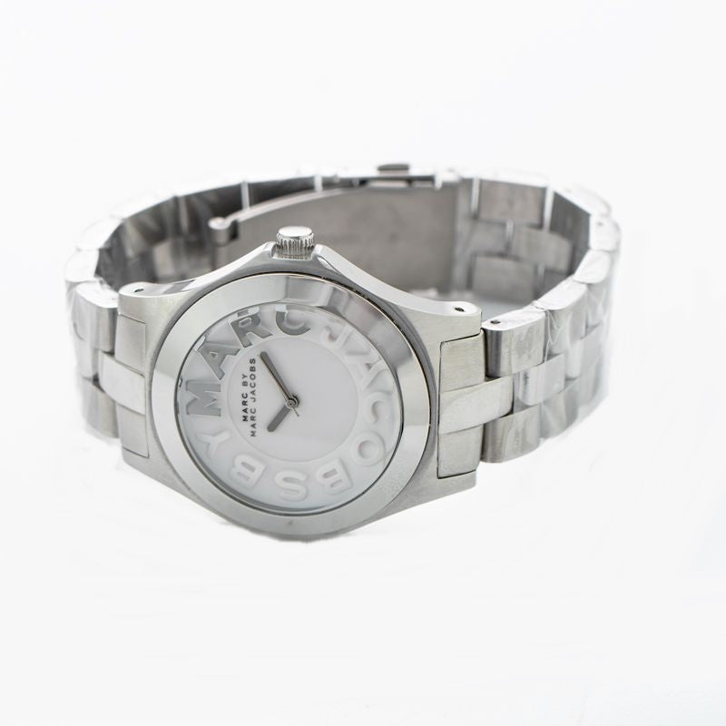 Marc Jacobs Rivera Silver Dial Silver Steel Strap Watch for Women - MBM3133 Buy Now By Marc Jacobs