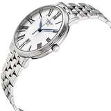 Tissot Carson Premium Lady Silver Dial Silver Steel Strap Watch For Women - T122.210.11.033.00 Buy Now By Tissot