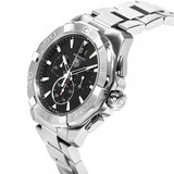 Tag Heuer Aquaracer Chronograph Black Dial Silver Steel Strap Watch for Men - CAY1110.BA0927 Buy Now By Tag Heuer