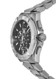 Tag Heuer Aquaracer Chronograph Black Dial Silver Steel Strap Watch for Men - CAY1110.BA0927 Buy Now By Tag Heuer