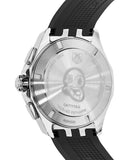 Tag Heuer Aquaracer Chronograph White Dial Black Rubber Strap Watch for Men - CAY1111.FT6041 Buy Now By Tag Heuer