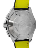 Tag Heuer Aquaracer Automatic Chronograph Black Dial Black Nylon Strap Watch for Men - CAY211A.FC6361 Buy Now By Tag Heuer