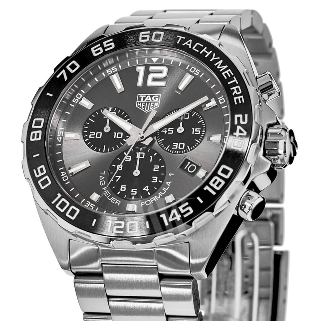 Tag Heuer Formula 1 Anthracite Dial Silver Steel Strap Watch for Men - CAZ1011.BA0842 Buy Now By Tag Heuer