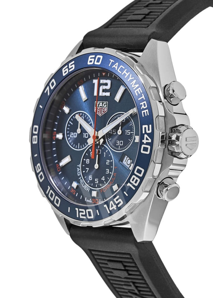Tag Heuer Formula 1 Blue Dial Black Rubber Strap Watch for Men - CAZ1014.FT8024 Buy Now By Tag Heuer