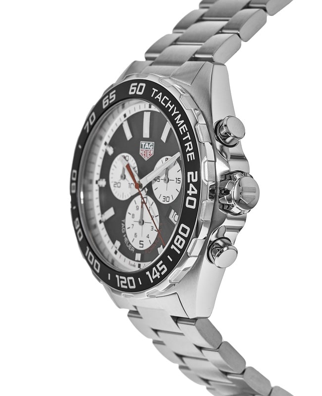 Tag Heuer Formula 1 Chronograph Black Dial Silver Steel Strap Watch for Men - CAZ101E.BA0842 Buy Now By Tag Heuer