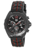 Tag Heuer Formula 1 Manchester United Limited Edition Black Dial Black & Red Rubber Strap Watch for Men - CAZ101J.FT8027 Buy Now By Tag Heuer
