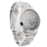 Guess Crush Silver Dial Silver Steel Strap Watch For Women - GW0020L1 Buy Now By Guess