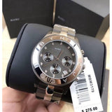 Marc Jacobs Blade Chronograph Grey Dial Two Tone Steel Strap Watch for Women - MBM8583 Buy Now By Marc Jacobs