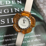 Coach Perry White Dial Beige Leather Strap Watch for Women - 14503050 Buy Now By Coach