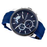 Tommy Hilfiger Decker Quartz Blue Dial Blue Rubber Strap Watch for Men - 1791350 Buy Now By Tommy Hilfiger