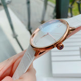 Calvin Klein Accent White Dial White Leather Strap Watch for Men - K2Y2X6KW Buy Now By Calvin Klein