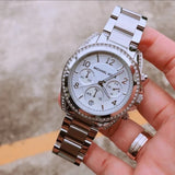 Michael Kors Blair Silver Dial Silver Steel Strap Watch for Women - MK5165 Buy Now By Michael Kors