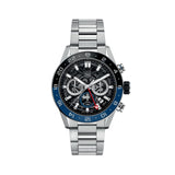 Tag Heuer Carrera Chronograph Blue Dial Silver Steel Strap Watch for Men - CBG2A1Z.BA0658 Buy Now By Tag Heuer