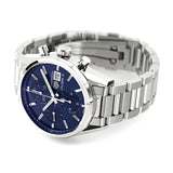 Tag Heuer Carrera Chronograph 41mm Blue Dial Silver Steel Strap Watch for Men - CBK2112.BA0715 Buy Now By Tag Heuer