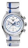 Tag Heuer Carrera Porsche RS 2.7 Automatic Chronograph White Dial White Nylon Strap Watch for Men - CBN2016.EB0275 Buy Now By Tag Heuer