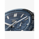 Tag Heuer Carrera Chronograph Blue Dial Silver Steel Strap Watch for Men - CBN2A1A.BA0643 Buy Now By Tag Heuer
