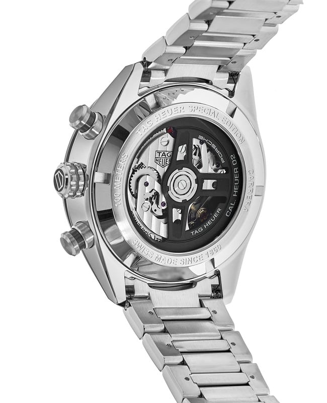 Tag Heuer Carrera Porsche Chronograph Grey Dial Silver Steel Strap Watch for Men - CBN2A1F.BA0643 Buy Now By Tag Heuer