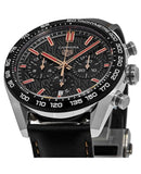Tag Heuer Carrera Year of The Rabbit Automatic Chronograph Black Dial Black Leather Strap Watch for Men - CBN2A1L.FC6521 Buy Now By Tag Heuer