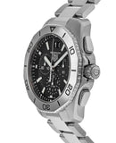 Tag Heuer Aquaracer Professional 200 Date Black Dial Silver Steel Strap Watch for Men - CBP1110.BA0627 Buy Now By Tag Heuer