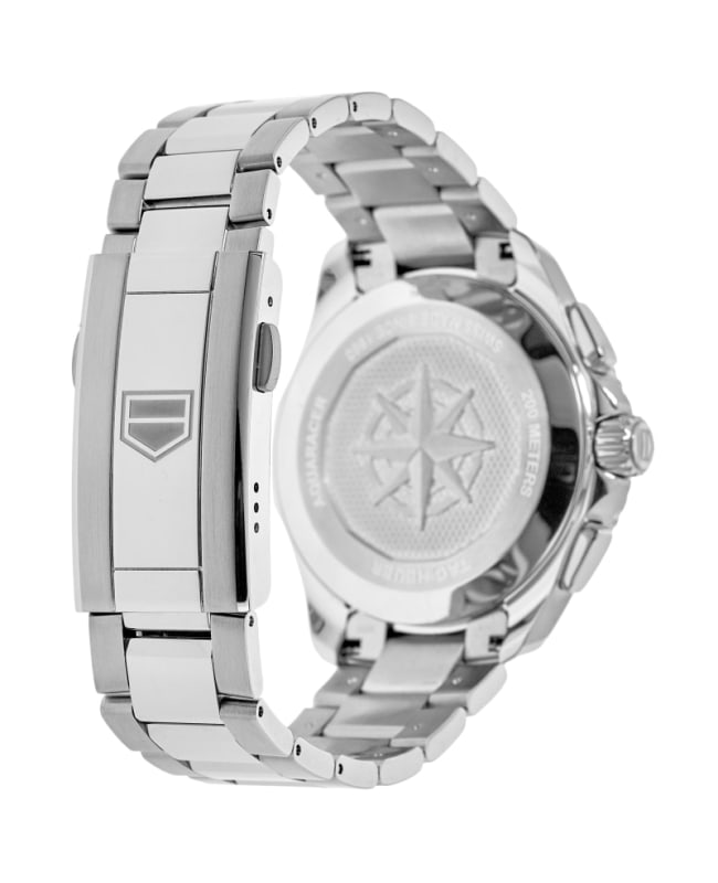 Tag Heuer Aquaracer Professional 200 Date White Dial Silver Steel Strap Watch for Men - CBP1111.BA0627 Buy Now By Tag Heuer