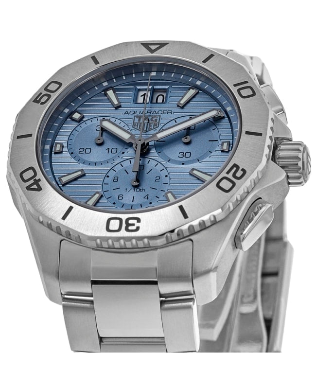 Tag Heuer Aquaracer Professional 200 Date Blue Dial Silver Steel Strap Watch for Men - CBP1112.BA0627 Buy Now By Tag Heuer