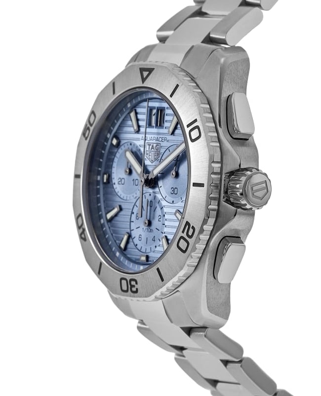 Tag Heuer Aquaracer Professional 200 Date Blue Dial Silver Steel Strap Watch for Men - CBP1112.BA0627 Buy Now By Tag Heuer