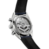 Tag Heuer Carrera Chronograph Black Dial Black Leather Strap Watch for Men - CBN201C.FC6542 Buy Now By Tag Heuer