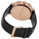 Calvin Klein Posh Grey Dial Black Leather Strap Watch for Men - K8Q376C3 Buy Now By Calvin Klein