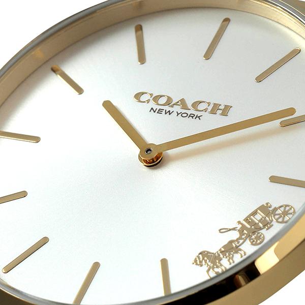Coach Perry White Dial Gold Mesh Bracelet Watch for Women - 14503125 Buy Now By Coach