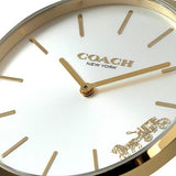 Coach Perry White Dial Gold Mesh Bracelet Watch for Women - 14503125 Buy Now By Coach
