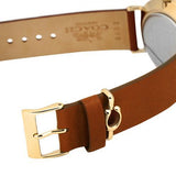 Coach Perry Gold Dial Brown Leather Strap Watch for Women - 14503331 Buy Now By Coach