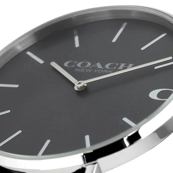 Coach Charles Grey Dial Brown Leather Strap Watch for Men - 14602153 Buy Now By Coach