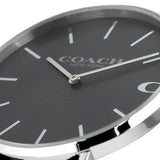 Coach Charles Grey Dial Brown Leather Strap Watch for Men - 14602153 Buy Now By Coach