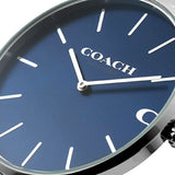 Coach Charles Blue Dial Silver Steel Strap Watch for Men - 14602429 Buy Now By Coach