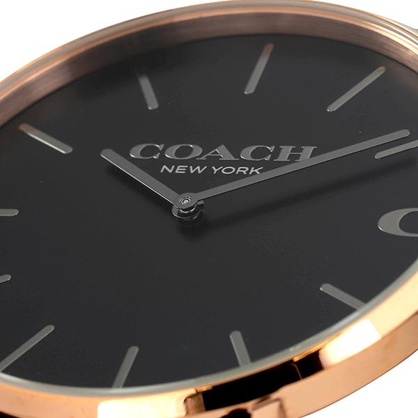 Coach Charles Black Ion Dial Black Mesh Bracelet Watch for Men - 14602470 Buy Now By Coach