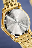 Versace Code Quartz Silver Dial Gold Steel Strap Watch For Men - VEPO00420 Buy Now By Versace
