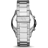 Armani Exchange Hampton Chronograph Black Dial Silver Steel Strap Watch For Men - AX2163 Buy Now By Armani Exchange