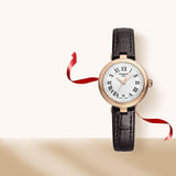 Tissot Bellissima Small Lady White Dial Brown Leather Strap Watch For Women - T126.010.36.013.00 Buy Now By Tissot