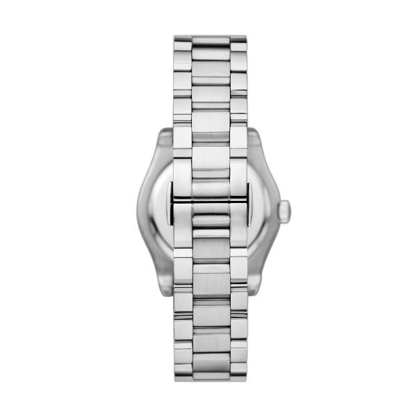 Emporio Armani Federica Three-Hand Date Blue Dial Silver Steel Strap Watch For Women - AR11593 Buy Now By Emporio Armani