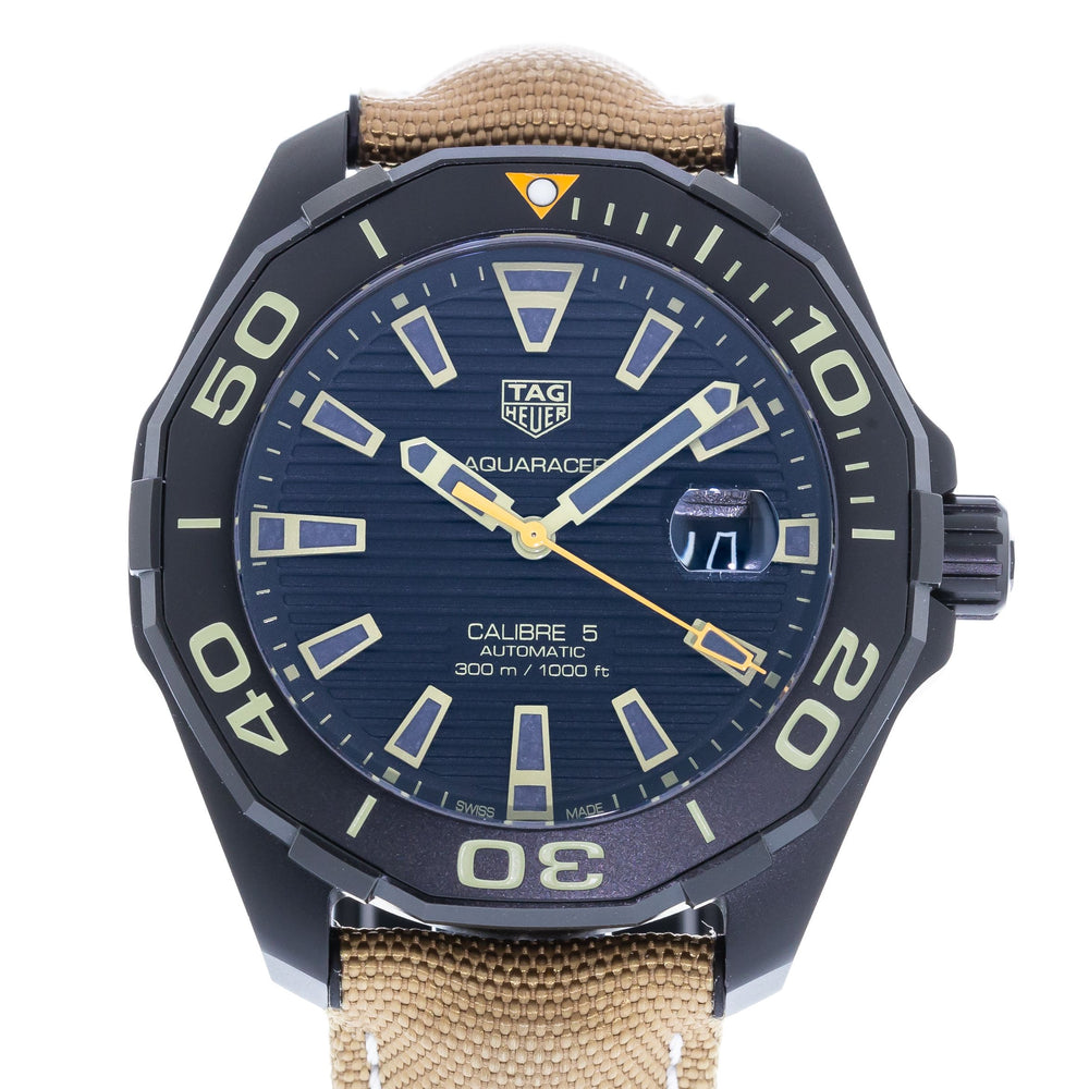 Tag Heuer Aquaracer Black Dial Watch for Men - WAY208C.FC6383 Buy Now By Tag Heuer