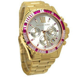 Michael Kors Everest Chronograph Gold Dial Gold Steel Strap Watch for Women - MK5871 Buy Now By Michael Kors