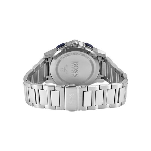 Hugo Boss Peak Chronograph Blue Dial Silver Steel Strap Watch for Men - 1513763 Buy Now By Hugo Boss