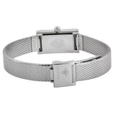 Gucci G Frame Quartz Diamonds Green & Red Mother of Pearl Dial Silver Mesh Bracelet Watch For Women - YA147510 Buy Now By Gucci