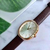 Calvin Klein Incentive White Dial Brown Leather Strap Watch for Women - K3P236G6 Buy Now By Calvin Klein