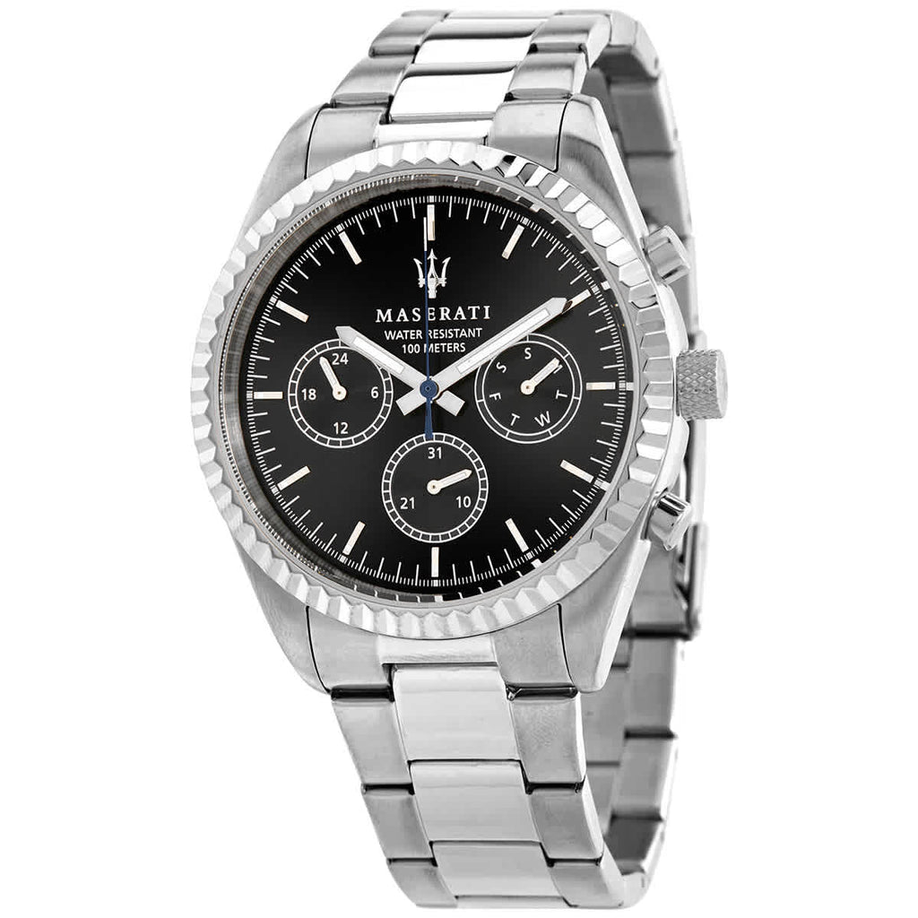 Maserati Competizione Chronograph Quartz Black Dial Watch For Men - R8853100023 Buy Now By Maserati