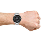 Hugo Boss Intensity Chronograph Black Dial Silver Steel Strap Watch For Men - 1513680 Buy Now By Hugo Boss