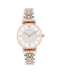 Emporio Armani Gianni T Bar White Dial Two Tone Steel Strap Watch For Women - AR1926 Buy Now By Emporio Armani