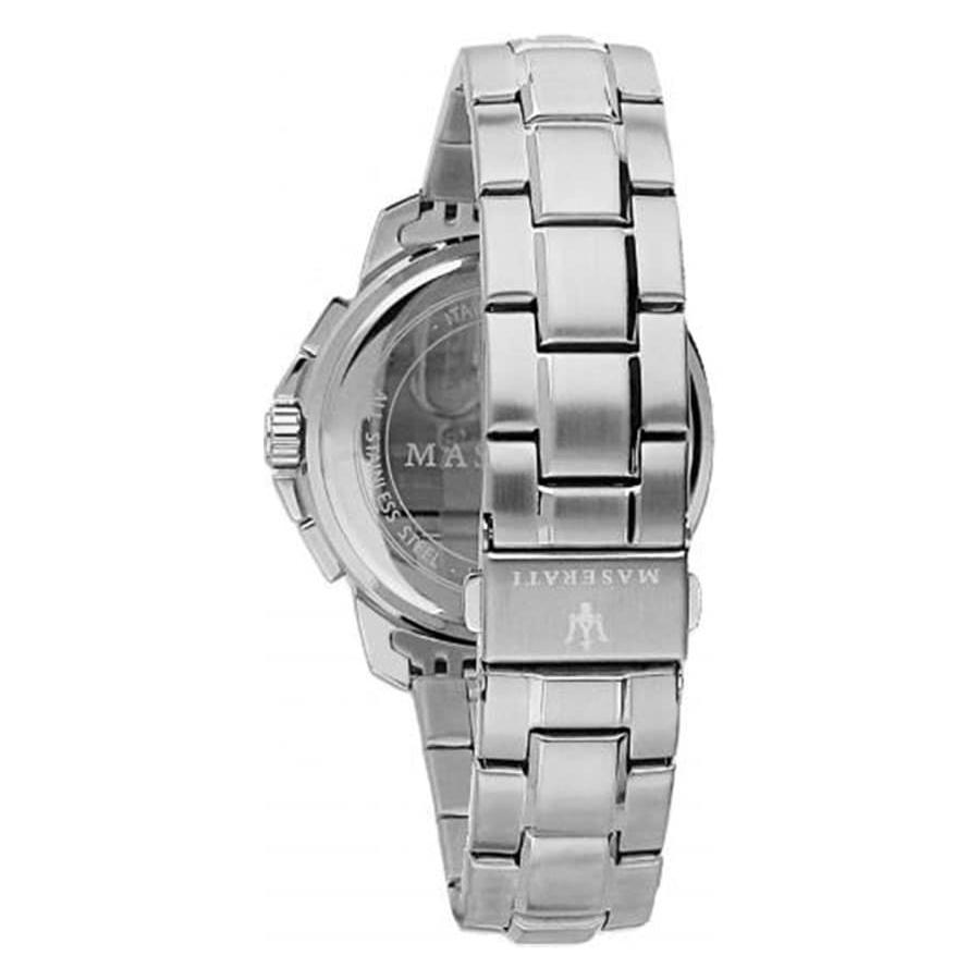 Maserati Successo Chronograph Silver Dial Silver Steel Strap Watch For Men - R8873621006 Buy Now By Maserati